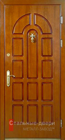 Стальная дверь Красивая входная дверь в квартиру №170 с отделкой МДФ ПВХ