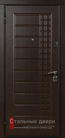 Стальная дверь Красивая входная дверь в квартиру №170 с отделкой МДФ ПВХ